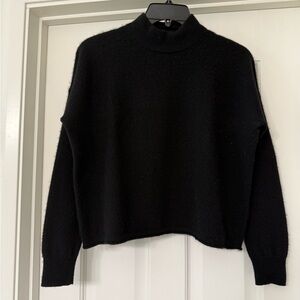 Madewell Black Cashmere Knit. S